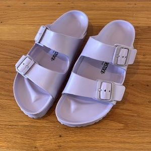 Arizona EVA Birkenstock in lavender